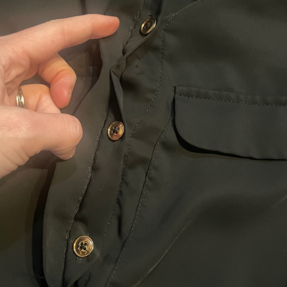 H&M Black mid length dress - Picture 7 of 9